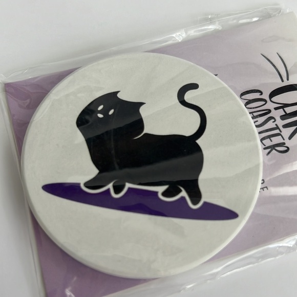 Cat Design Car Coaster - Picture 3 of 12
